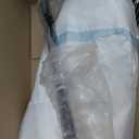 Comfy Floats Inflatable Cabana - 2 Person Pool Float with Detachable Fabric Sun Shade, Backrest, Built in Cup Holders, and Grab Rope, White