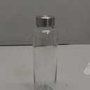 Zukro Glass Water Bottles with Lids 24 oz, 3 Pack Reusable Juice Bottles With Stainless Steel Airtight Cap for Juicing, Leak Proof Clear Drinking Jar Beverage storage container for Fridge, BPA Free