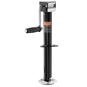 5000 lbs A-Frame Trailer Jack, 15" Lift, Adjustable Drop Leg