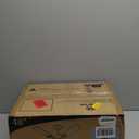 Fanbulous 48 Inch Ceiling Fans with Lights and Remote, Brushed Nickel Ceiling Fan with 8 Dual-Color Blades, Indoor/Outdoor Large Ceiling Fans, Reversible DC Motor, 6-Speed, 3CCT for Living Porch Patio