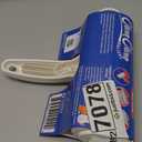 ChomChom Roller Pet Hair Remover  Original Size Reusable Lint Roller for Cat & Dog Hair on Furniture, Couch, Carpet, Car, Rugs & Bedding  Portable, Eco-Friendly (White)