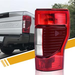LIDNADY Tail Light Assembly Compatible with Ford Super Duty F250 F350 2020 2021 2022 w/Blind Spot w/o LED models, Factory-OE-Style Rear Lamp Replacement, Passenger Side LC3Z13404A