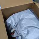 Big Joe Dorm Bean Bag Chair with Drink Holder and Pocket, Two Tone Gray Smartmax, Durable Polyester Nylon Blend, 3 feet