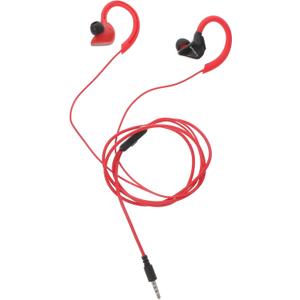 Sports Earbuds Wired 3.5MM Red And Black