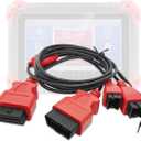 12+8 Cable Adapter for Chrysler, Security Bypass OBD2 SGW Adaptor for FCA 12 8 Connector, Compatible with IK618/D7/D7S/D7W/D8/D8S/D8BT/D8W/D9/D9S/D9 PRO/D9S PRO/X100 PAD3 Diagnostic Scan Tools