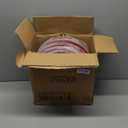 Tanlade 50 Pcs Charger Plates Bulk, 13 Inch Plastic Round Charger Dinner Plates Elegant Wedding Serving Plate for Event Tabletop Wedding Party Bridal Baby Shower Decor (Red)