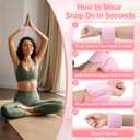 Wrist Weights & Ankle Weights  2 Pack (1.1 lbs Each), Adjustable Arm, Leg & Hand Weights Set for Women, Magnetic Fitness Weights for Gym, Pilates, Walking, Yoga & Home Workout (Black)