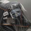 Dog Car Seat for Large/Medium Dogs - Memory Foam Dog Booster Seat for Under 55Lbs or 2 Small Dogs-Detachable and Washable Travel Bed with Thick Cushion and Storage Pockets-Black