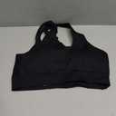 Women's Sports-Bras Yoga Breathable Mesh Shockproof Running Tank Sexy Comfort (Black,X-Large)