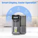 C100 Reverse Osmosis Water Filter Countertop with Cooling, No Installation Required, Great Taste & Pure Quality, Fast Filtration, Eliminates Bottled Water Costs