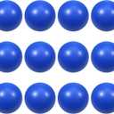 12 Pcs Blue Foam Stress Ball Squeeze Stress Relief Balls for Kids and Adults Hand Exercise Sensory Relief Toys for Anxiety ADHD Autism Blue