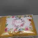 Wistown Cotton King Quilt Bedding Sets, 3 Pieces Reversible Lightweight Coverlets Comforters Bedspreads for All Seasons,Weave Stitching Pattern, Yellow (King (98 by108inch))