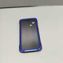 Lanhiem for iPhone 15 Metal Case, [Built-in Camera Kickstand & Glass Screen Protector] Heavy Duty Protective Rugged Full Body Military Grade Shockproof Aluminum Magnetic Cover for iPhone 15 (Blue)