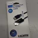 axGear DisplayPort to HDMI Cable DP to HDMI Ultra HD 4K Video Display Converter 3 Ft