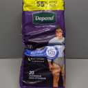 Depend Night Defense Adult Diapers, Incontinence Underwear for Men, Disposable, Overnight, Extra-Large, Grey, 20 Count, Packaging May Vary
