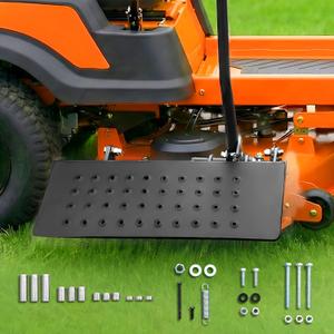 Zero Turn Mower Chute Blocker Fits Advanced Chute System ACS6000ULS Part Number 088600300 John Deere Exmark Gravely Toro Kubota Includes Grass Flap with Open Close Control Rustproof Steel