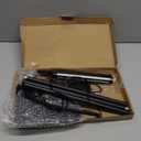 LED Floor Lamp, Reading Lamps Adjustable Stepless Colors & Brightness Standing Lamp, Nail Tech Lamp, Lash Light for Eyelash (Dark Black)