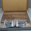 Folding Shower Seat - Teak Shower Seat Wall Mounted - 16 Inch Floating Fold Down in Shower Bench - Fold Up Bathroom Stool - Foldable Teak Wood Chair with Stainless Steel Wall Mount - 330lb Capacity