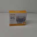 REVIX Microwavable Heating Pad for Back, Extra Large Microwave Heated Pack with Moist Heat for Waist, Stomach, and Shoulder, Unscented Hot or Cold Pack, Gray