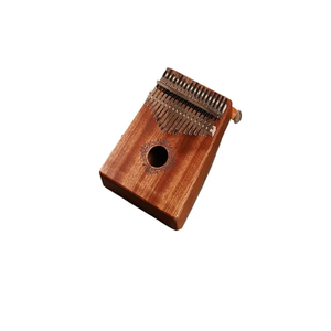 Beginner mahogany 17-tone entry-level musical instrument thumb piano kalimba finger piano kalimba finger piano(3)