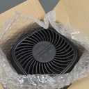 Air Purifiers for Office with High Efficiency Filter Up to 1076 Ft for Pet Family, Pollen, Smoke, Compact Air Cleaner with 3 Speeds, Timer, Aroma Quiet, 360Intake, for Home Bedroom, Black