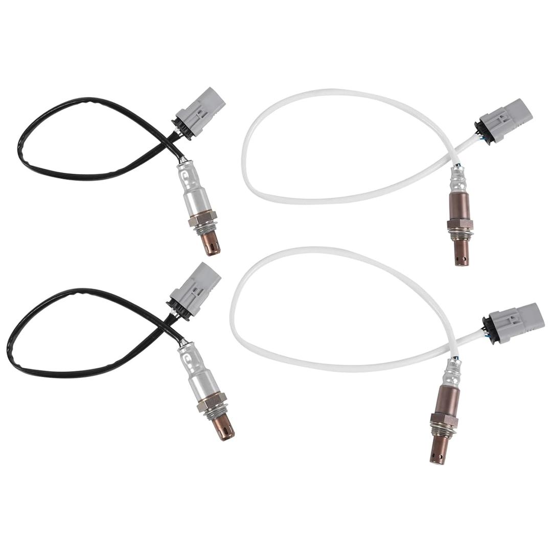 Oxygen O2 Sensor Upstream Downstream Set of 4 Replacement for Chevy Silverado Suburban Tahoe 2014-2018, GMC Sierra Yukon 2014-2018, Replace 234-4940 234-4974