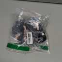 Arogheiz Women's Mesh Lace Shrug Crop Top Y2K Aesthetic Grunge Arm Sleeves Cardigan with Bow Going Out Shirts Summer (Polyester, Black, One Size)