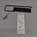 Paper Towel Holder Black, Magnetic Paper Towel Holder for Fridge, Toilet Paper Roll Holder Magnet Towel Rack Wall Mount Fridge Organizer for Paper Towels Rolls Bathroom Pantry RV Kitchen (Large)