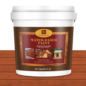 Advanced Wood Sealant(5 Gallon，Pecan)| Flexible Crack-Resistant Finish | Maximum Durability for Professional Results, of Wood Both Indoors and Outdoors，Including Pine, Fir and TreatedWood, Non-Toxic