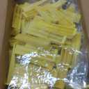 400pcs Tile Leveling System Wedges, Reusable, 1/32, 1/16, 1/8 Inch Spacer Compatible,Wall Tile Installation Kit (yellow, 400)