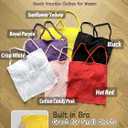 Danysu Lace Halter Tops Backless Tie Back Tank Top with Built in Bra Y2K Summer Going Out Tube Tops (White, L)