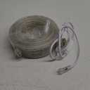 12M/40ft Dimmable LED Rope Light, Cuttable Waterproof Indoor Outdoor Clear Tube Light Rope, 432 Daylight White LEDs 110V 6000K Flexible Soft Connectable for Patio Balcony Garden House Decor