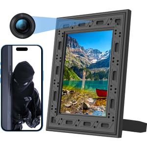 Hidden Camera Picture Frame - Spy Camera - WiFi HD 1080P - Offline PIR Motion Detection Video Record Video-only Night Vision - 365 Days Standby Nanny Cam