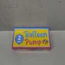 Balloon Pump Hand Held, Inflator Air Pump for Balloons - 2Way Dual Action, 2Pack: Friends can Help - Easy to Use - Sturdy Ballon Inflator Pump