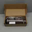 Kegerator Tower Double Tap Beer Tower Dual Faucet Beer Tower Stainless Steel 3'' Flange Beer Tower Dispenser Beer Tap Kegerator Parts with Pre-Assembled Tubing and Self-Closing Springs