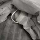Cat Tunnel Bed for Indoor Cats, Peekaboo Cat Cave Bed,Soft Cat Donut Tunnel for Kitten Large Cats, Grey