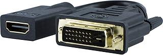 GE DVI to HDMI Adapter, Black, 33586 GE DVI to HDMI Adapter, Black, 33586