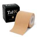 Tattoo Cover Up Tape – New Long Lasting Adhesive – Sweat-Resistant, Water-Resistant, Hypoallergenic, Breathable, Latex-Free – Easy Apply To Neck, Fingers, Hands – Light – 6ft x 2in Roll