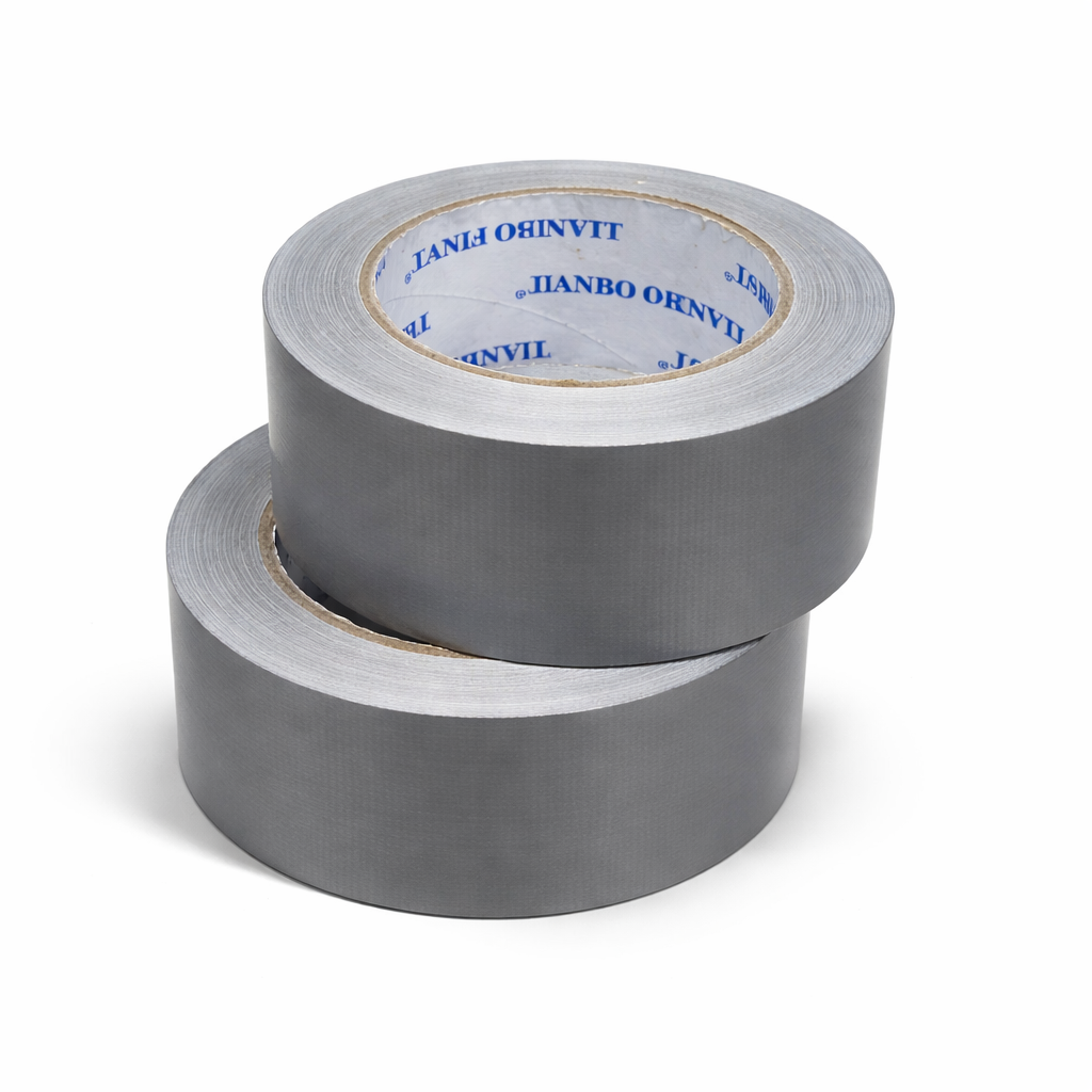 Duct Tape, Silver Grey Duct Tape Bulk for Indoor Outdoor, 1.88 Inches Width x 35 Yard Length (2 Rolls per Pack)