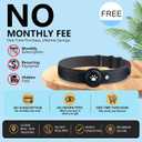 New GPS Tracker for Dogs: Smart Pet Collar with Real-Time Tracking,No Monthly Fee/Subscription (iOS & Android) Waterproof, Anti-Lost,365-Day Long Battery Life GPS Tracker Dog Collar(Tracker Included)