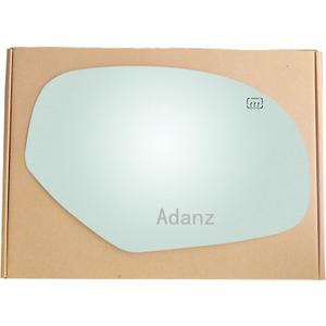 Side Mirror Replacement Glass fit for Chevry Avalanche Silverado GMC Sierra 1500 2500 3500 Suburban Tahoe Yukon Escalade Non heated Convex Passenger Right Side RH, Including Adhesive Pads