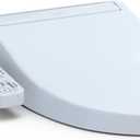 TOTO® WASHLET® C2 Electronic Bidet Toilet Seat with PREMIST and EWATER+ Wand Cleaning, Elongated, Cotton White - SW3074#01