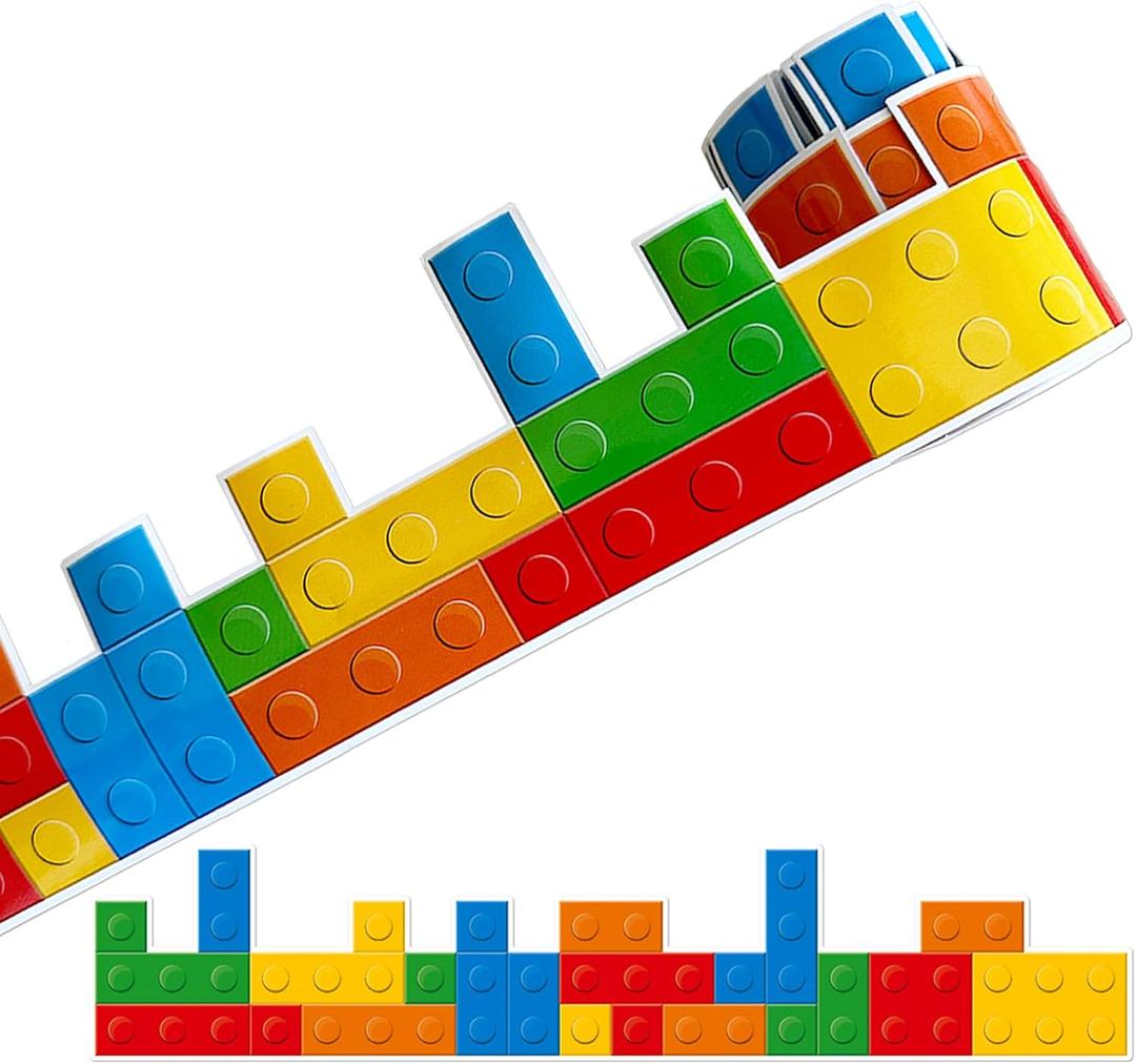 36FT Building Bulletin Board Borders Classroom Borders for Bulletin Board Colorful Bulletin Board Trim for Back to School Classroom Decorations