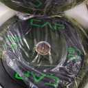 CAP Barbell Rubber Olympic Bumper Plate | Multiple Options/Colors (25lbs - Pair)