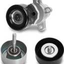 39155 Belt Tensioner + 36357 Idler Pulley + 36356 Idler Pulley, Fit for Nissan Altima 2007-2012, Fit for Nissan Maxima Murano 2009-2014, Fit for Nissan Quest 2011-2012 (3.5L V6 Only)