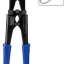 iCrimp Swaging Tool, Wire Rope Crimping Tools for Aluminum Copper Duplex Hourglass Sleeves, Stop Buttons and Ferrules with Built-in Cable Cutter Works from 3/64-inch to 1/8-inch