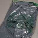 MakeMeChic Women's High Split Tube Denim Dress Sleeveless Ruffle Trim Midi A Line Dress (Medium)