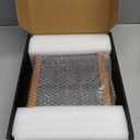 Oirlv 12 Grids Vintage Solid Wood Jewelry Box Microfiber Lining Earrings Bracelets Necklace Storage Jewelry Drawer Organizer Tray with Lid