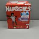 Huggies Size 4 Diapers, Snug & Dry Baby Diapers, Size 4 (22-37 lbs), 180 Count, Packaging May Vary