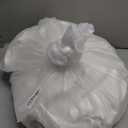 H.VERSAILTEX White Curtain 84 inches Long for Living Room Thermal Insulated Christmas Curtains Window Treatment Panel Bedroom Curtain for Door Thermal Curtains for Winter - One Panel - Grommet, White